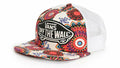 Vans Off The Wall Women's Beach Girl Trucker Sizenapack Hat Cap - Geo Floral