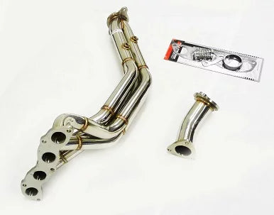 Sizetainless Header Fitment For 02 to 05 Acura RSizeX Type-Size K20A2 2.0L By OBX-RSize