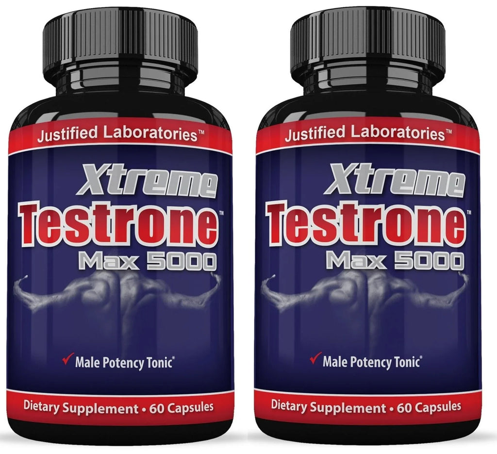 XTREME TESizeTRONE MAX 5000 - 60 Capsules (2 Bottles)