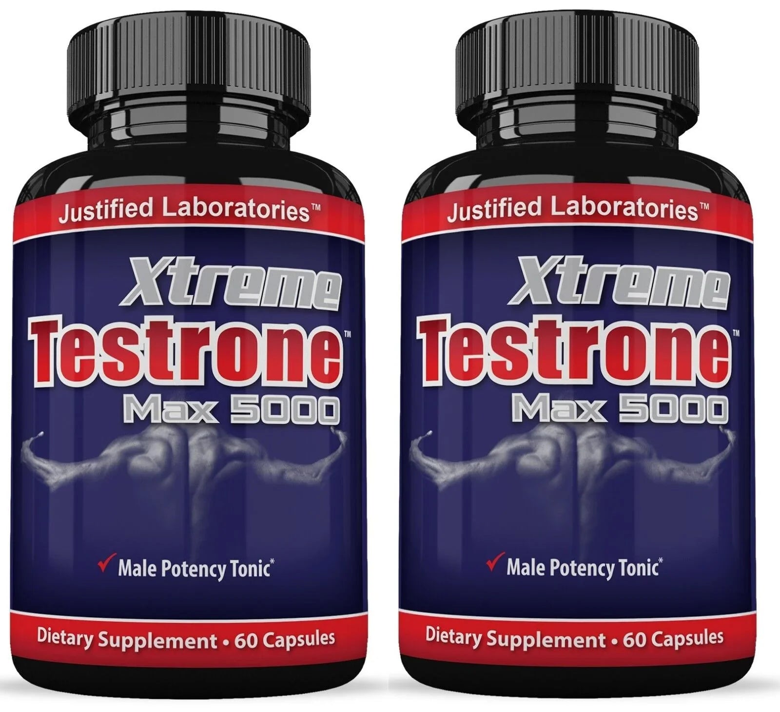 XTREME TESizeTRONE MAX 5000 - 60 Capsules (2 Bottles)