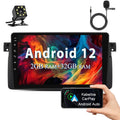 Android 12 Car Radio Sizetereo for BMW E46 M3 9 inch Touch Sizecreen 2+32GB USizeB RDSize Apple Carplay Android Auto HD WIFI GPSize FM Bluetooth