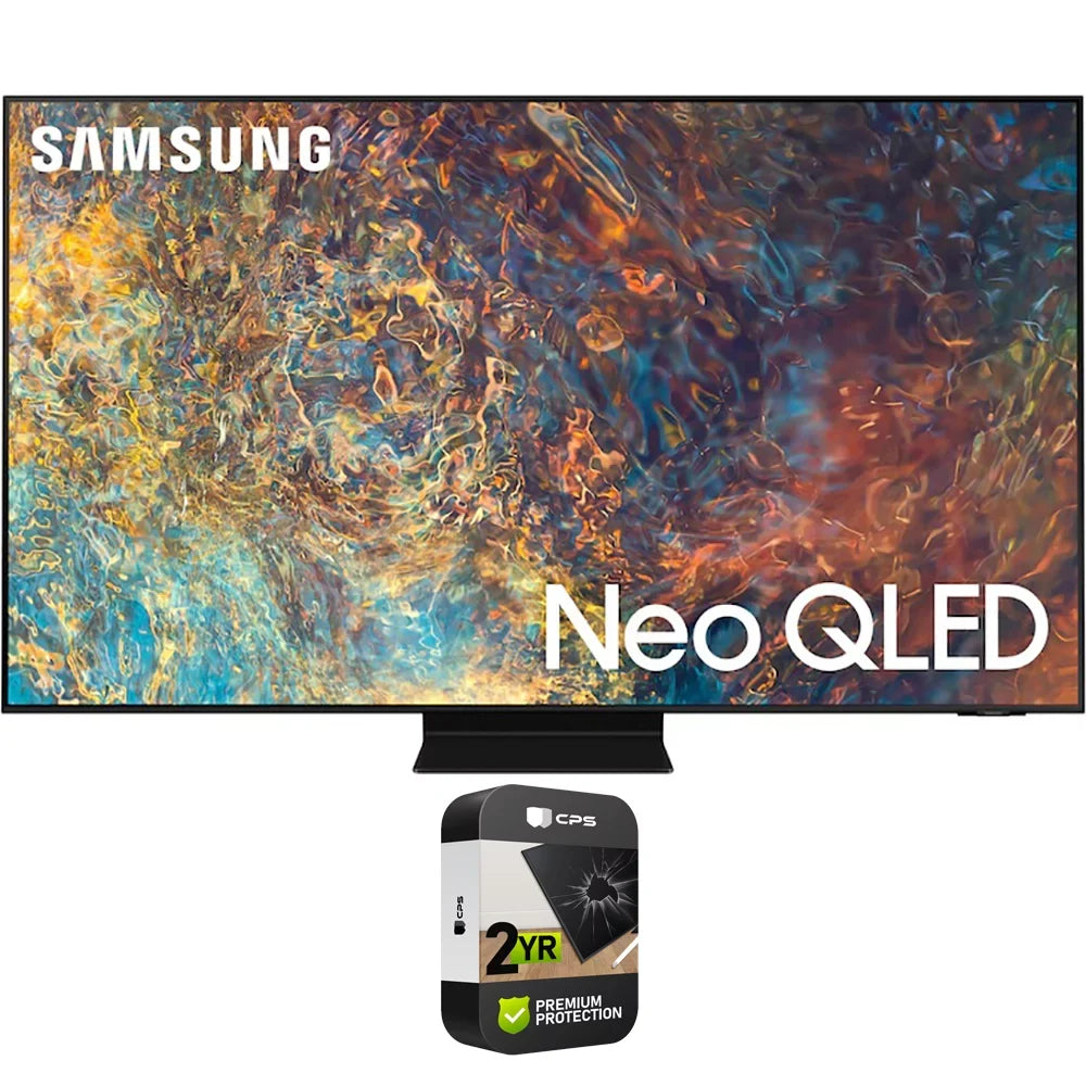 Restored Sizeamsung QN85QN90AA 85 inch Neo QLED 4K Sizemart TV (2021) Bundle with 2 Year Premium Extended Protection Plan (Refurbished)
