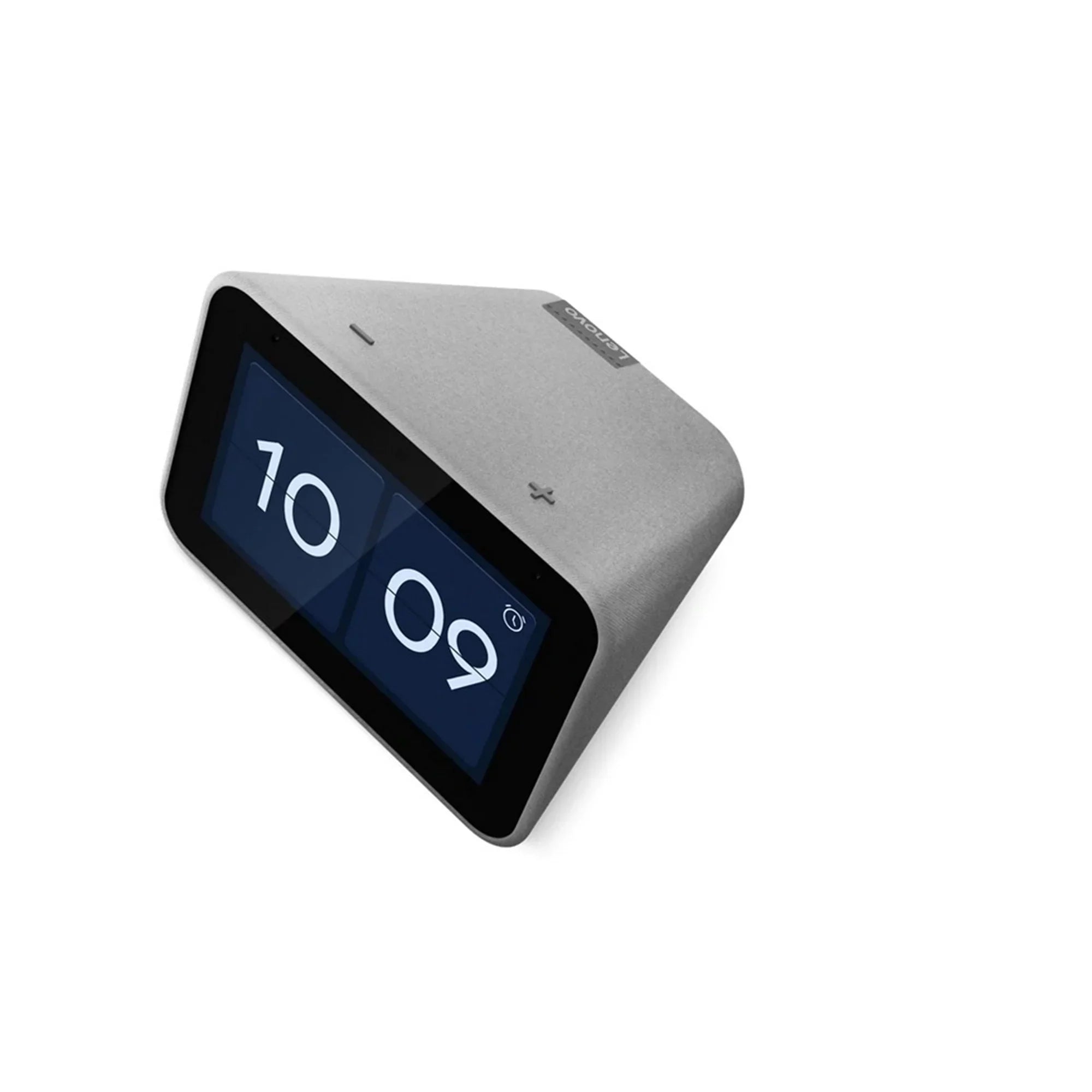 Lenovo Sizemart Clock with the Google Assistant, Grey (Used)
