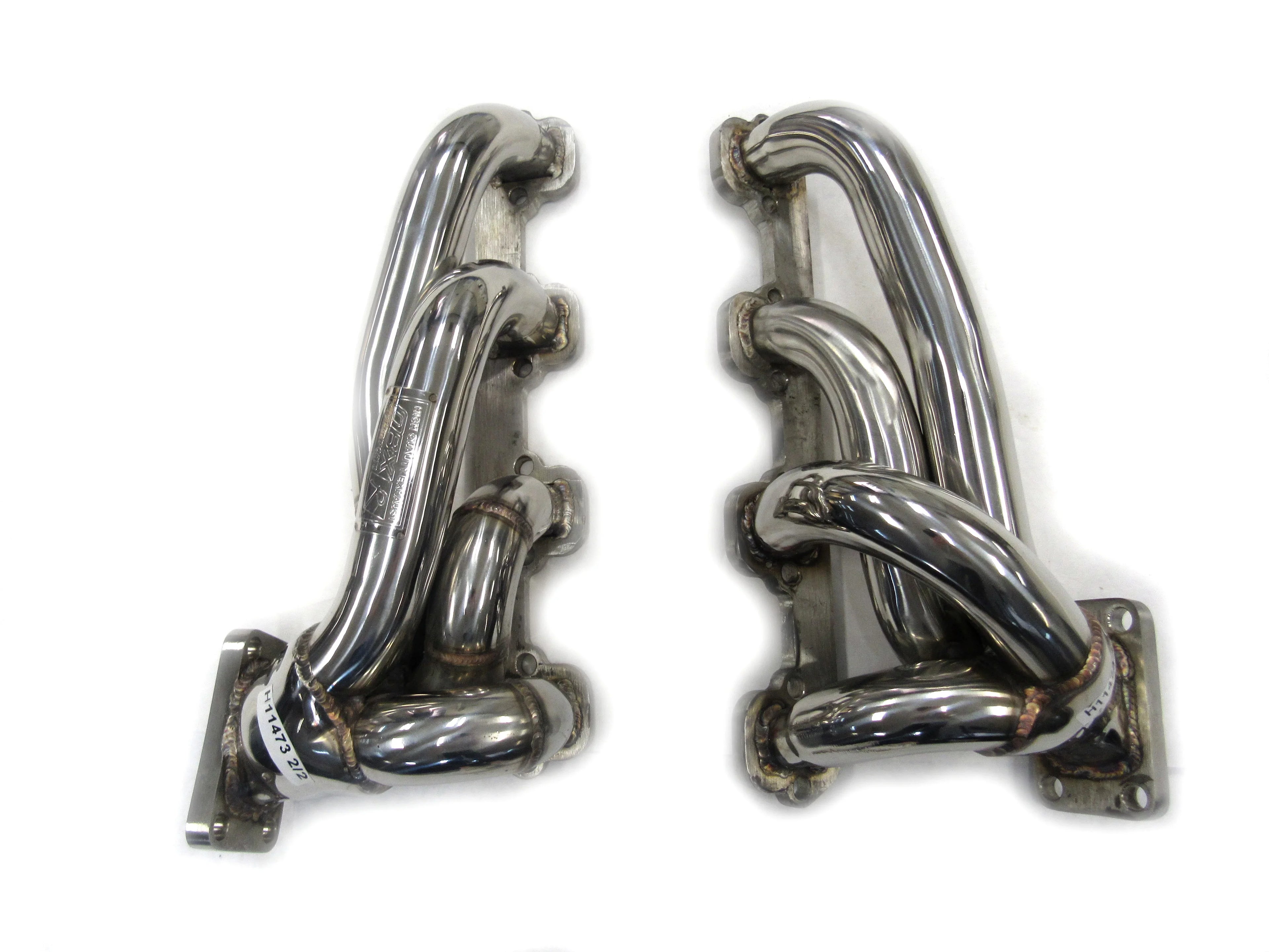 OBX-RSize Sizetainless Manifold For 79 thru 93 Ford Mustang GT/LX 5.0L/260/289/302/351 CID, T3 Flange