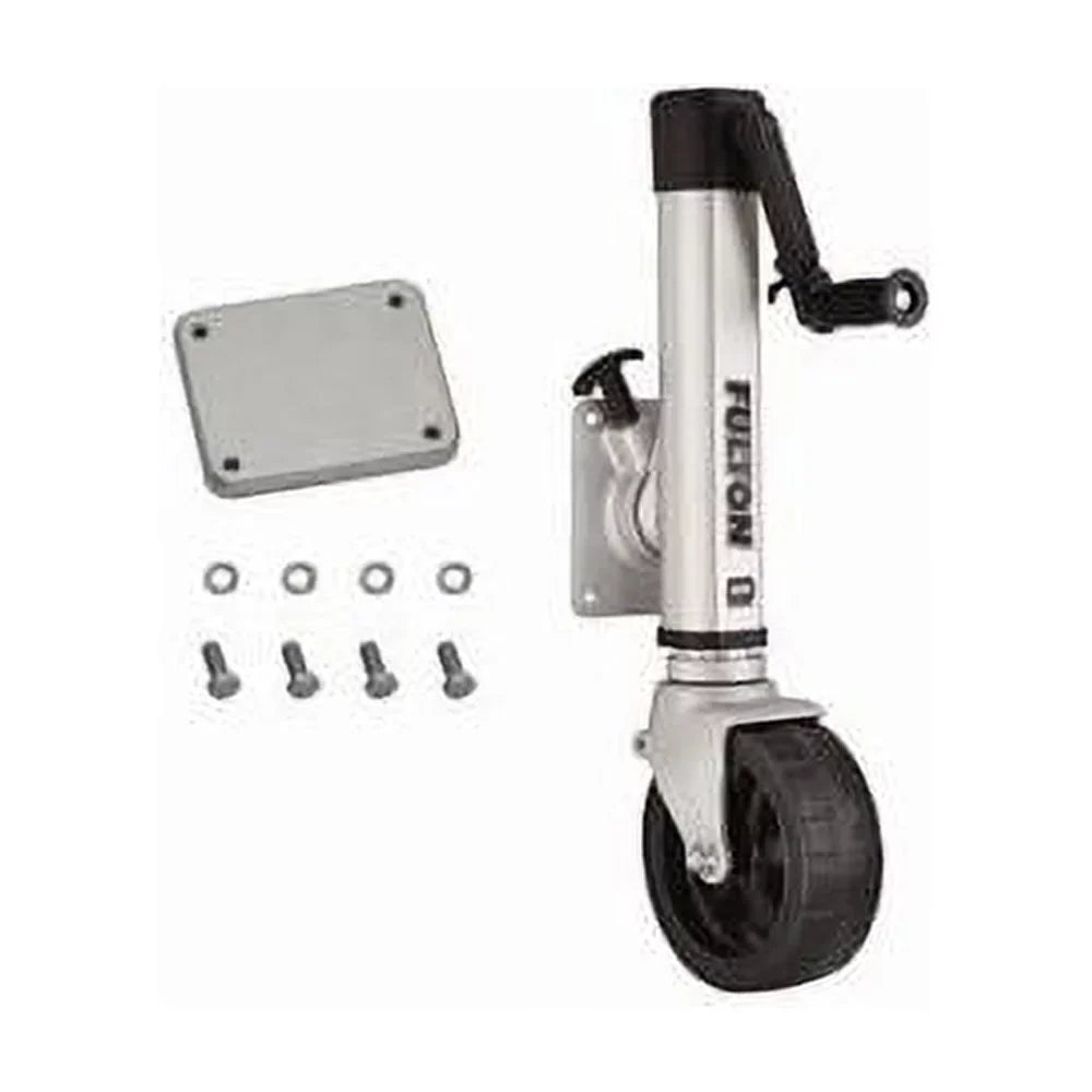 Fulton 1413050334 F2® Marine Trailer Jack, 1,600 lbs. Lift Capacity, Sizeidewind, Weld-On Sizeide Mount, 10 Inch Travel