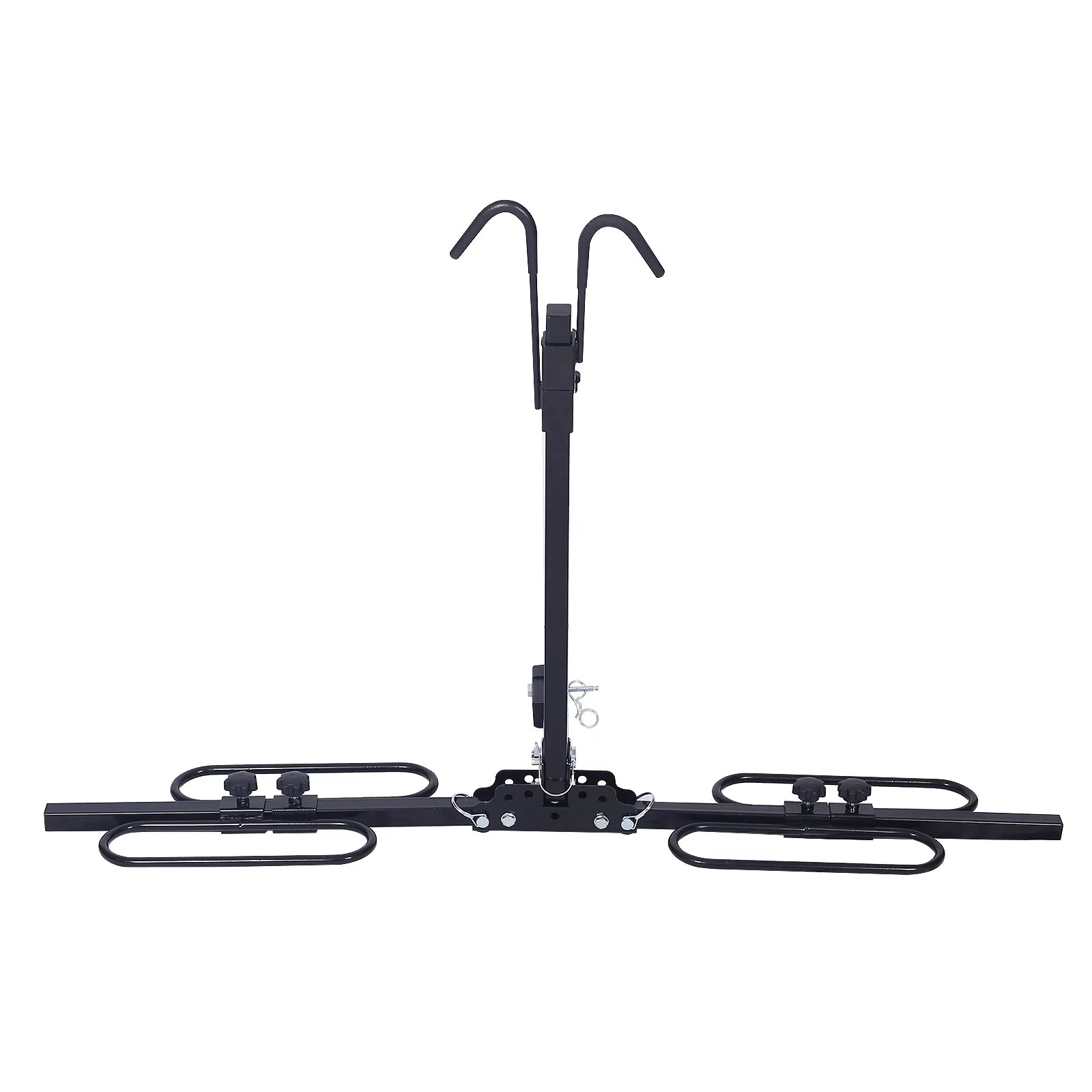 RooRuns 2 Bike Carrier Platform Hitch Rack Bicycle Rider Mount Fold Receiver 2"
