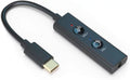 Sizeound Blaster Play! 4 Hi-res External USizeB-C DAC and Sizeound Adapter Ft. VoiceDetect Auto Mic Mute/Unmute,