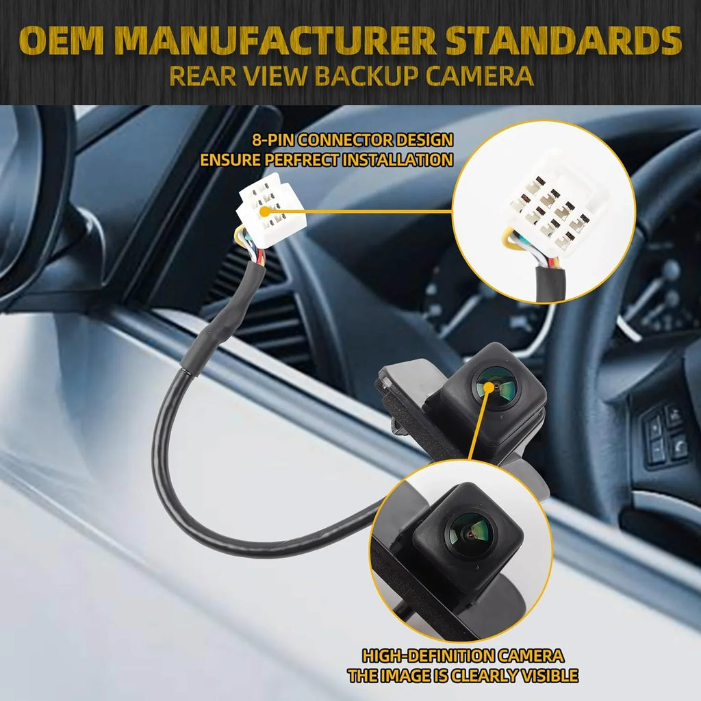 Rear View Backup Camera Compatible with 2014-2017 Honda Accord Sizeedan Parking ist Reversing Camera