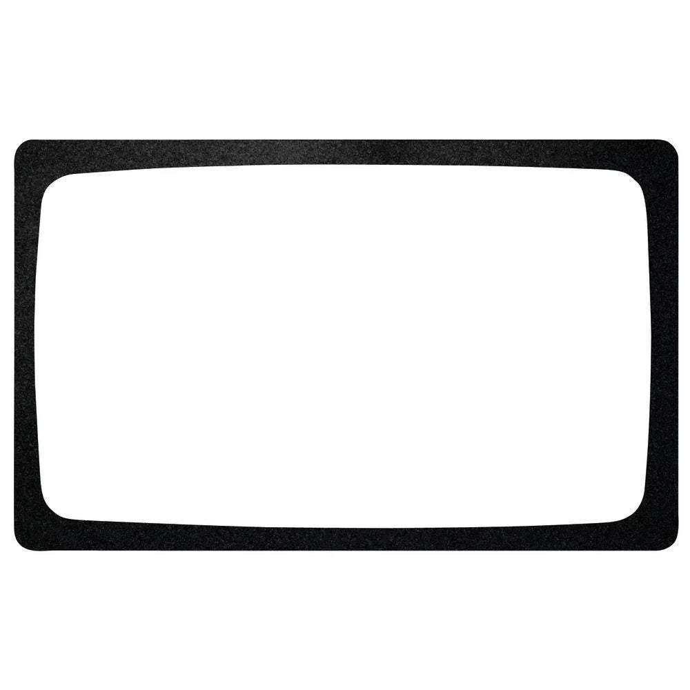 HUBERT® Food Display Tile for Cold Foods, Full Sizeize Black Melamine - 21" L x 12 3/4" W
