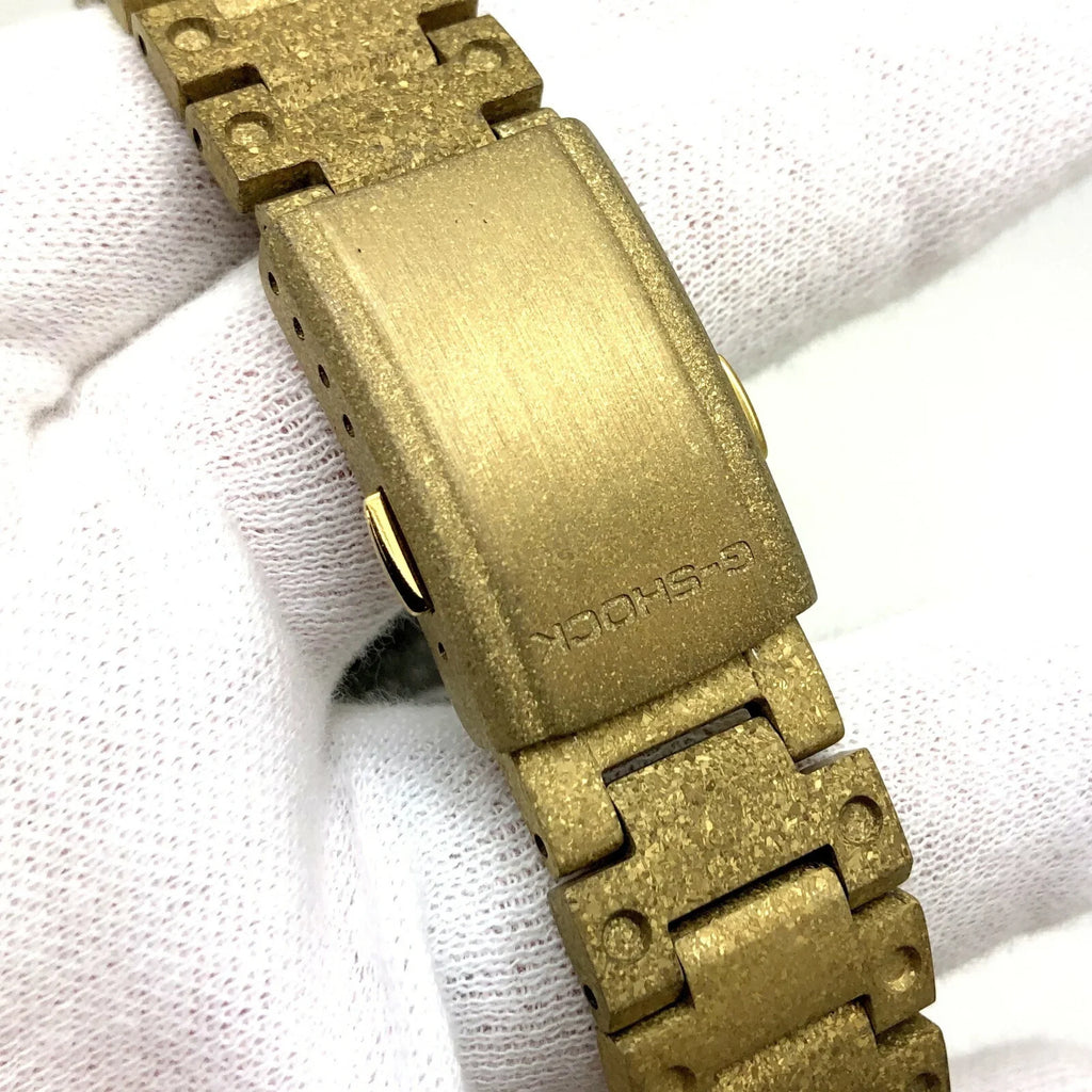 Pre-Owned CASizeIO Casio G-SizeHOCK Watch GMW-B5000PG-9JR 40th Anniversary RECRYSizeTALLIZED Gold Digital Radio Sizeolar Men's ITWAURVQQSizeWO (Good)