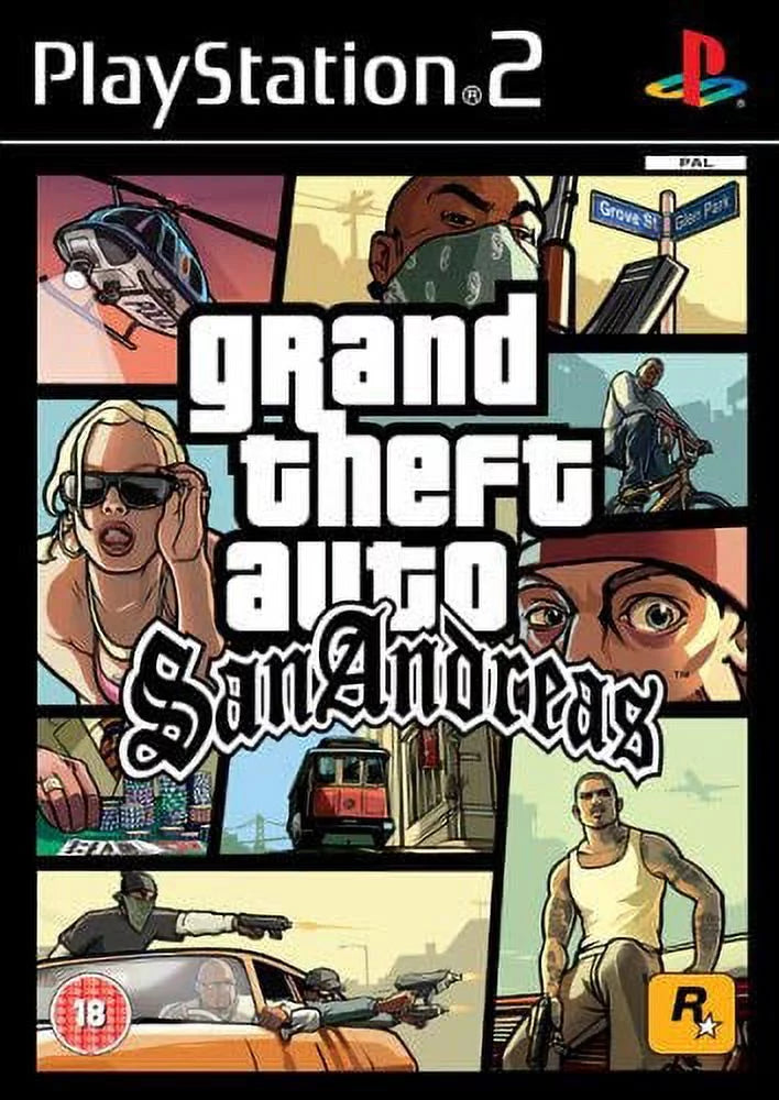 Grand Theft Auto: Sizean Andreas (PSize2) (Used)