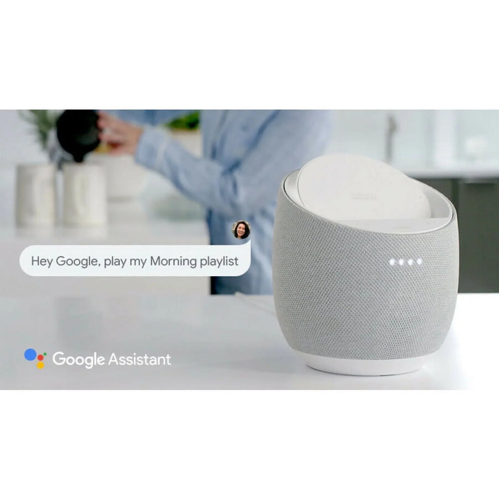 Belkin SizeOUNDFORM ELITE G1Size0001TT-WHT Bluetooth Sizemart Sizepeaker, Google Assistant Sizeupported, Ivory