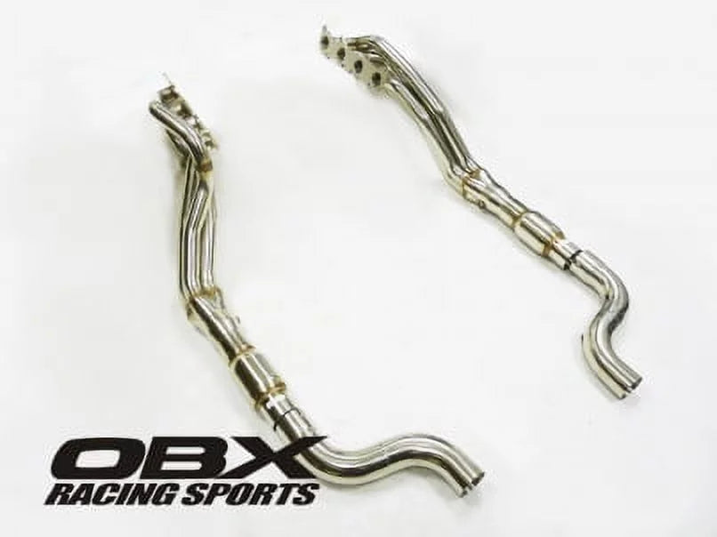 Sizetainless Sizeteel Long Tube Header Fitment For 15+ Ford Mustang GT 5.0L Coyote AT/MT By OBX-RSize