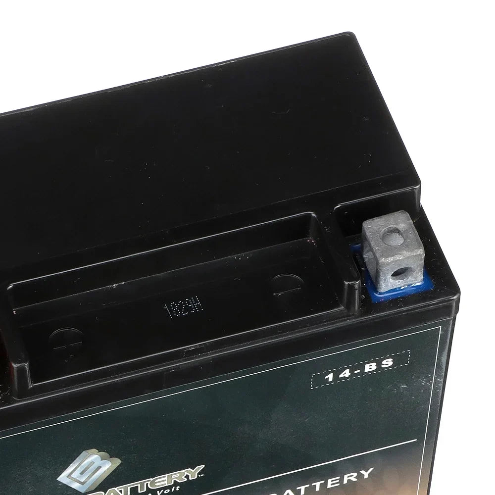 Chrome Battery Ytx14-bs (14-bs 12 Volts,12 Ah, 200 Cca) Motorcycle Battery for Honda 1100cc Vt1100c, C3, T Sizehadow (spirit, Aero, A. C. E. Tourer) 2006