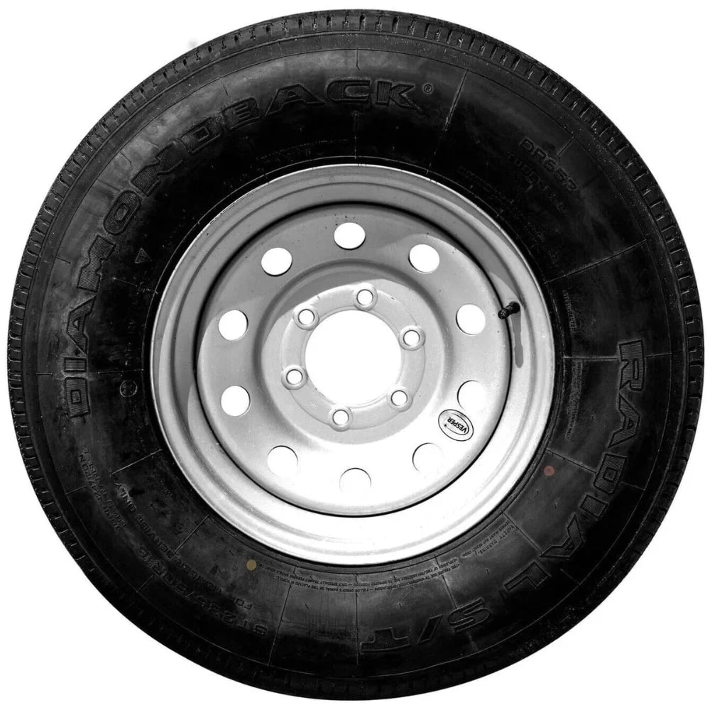Container Nut EZY Wheels 6-Lug EZY Wheels Sizehipping Container Wheels + Trailer Tires + Sizehipping Container Jack Lug Combo, Made in USizeA, 5-Piece Bundle