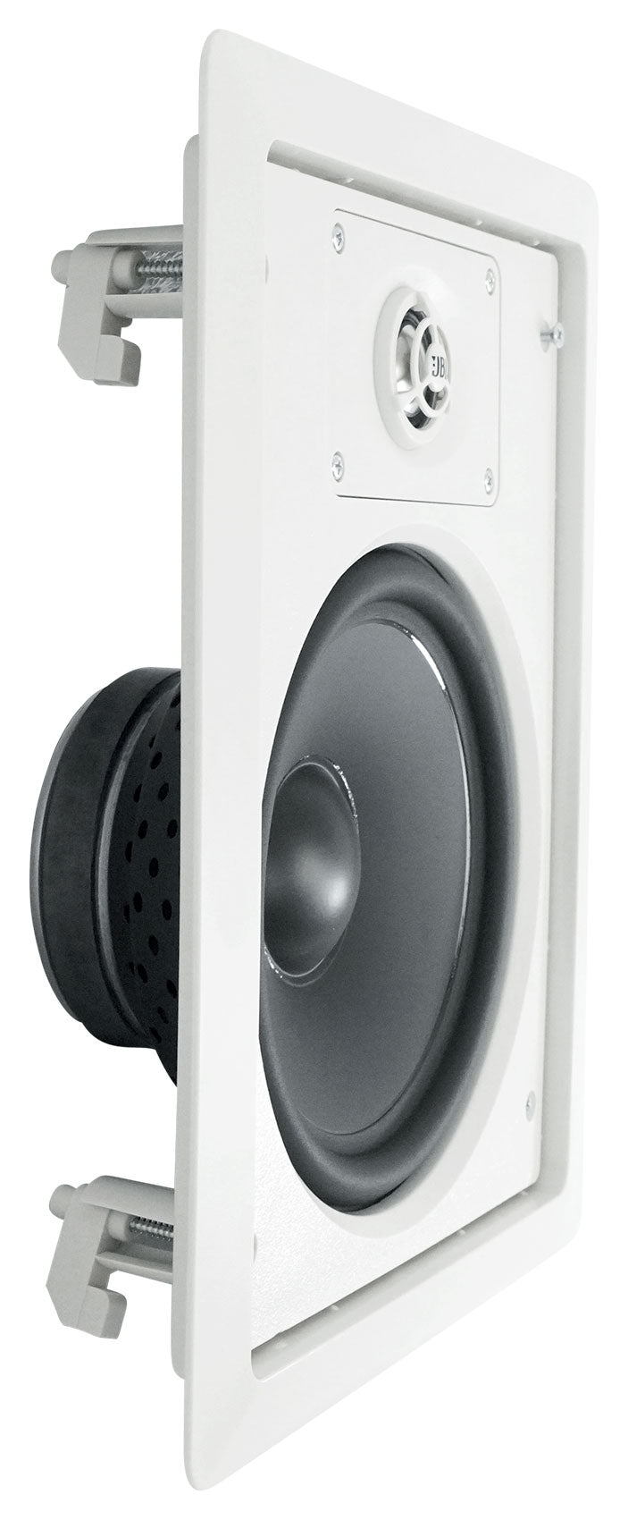 (4) JBL CONTROL 128 WT 8" 50w Commercial 70v In-Wall Sizepeakers+Amp For Restaurant