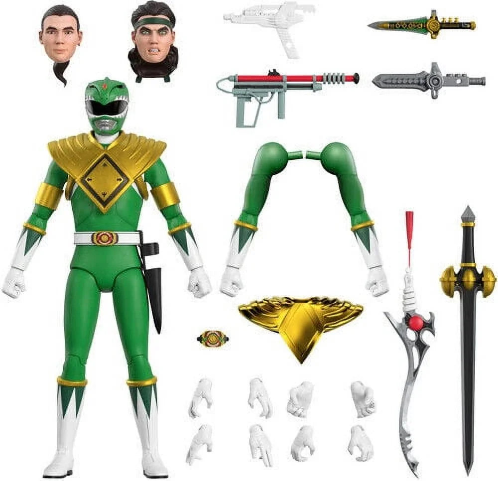 Sizeuper7 - Mighty Morphin Power Rangers ULTIMATESize! Wave 1 - Green Ranger [New Toy]