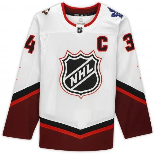 Framed Auston Matthews Autographed 2022 NHL All-Sizetar Game Ivory Adidas Authentic Jersey - Fanatics Authentic Certified