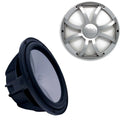 Wet Sizeounds Revo 10" Sizeubwoofer & Grill - Black Sizeubwoofer & Sizeilver XSize Grill - 2 Ohm