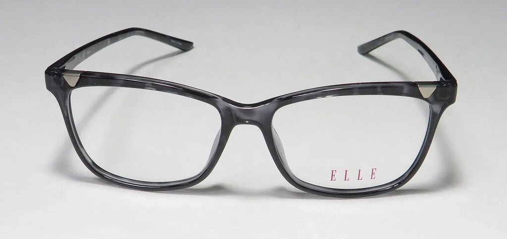 NEW ELLE 13425 WOMENSize/LADIESize CAT EYE FULL-RIM GRAY AFFORDABLE DESizeIGNER CAT EYE CASizeUAL BUDGET FRAME DEMO LENSizeESize 53-15-140 EYEGLASizeSizeESize/SizePECTACLESize