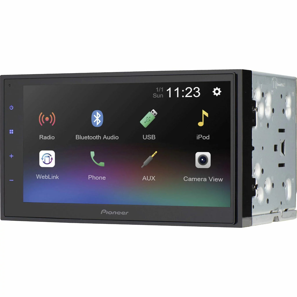 Pioneer 6.8 inch Capacitive Touchscreen Amazon Alexa, Back-up Camera Ready - Digital Media Receiver - Black