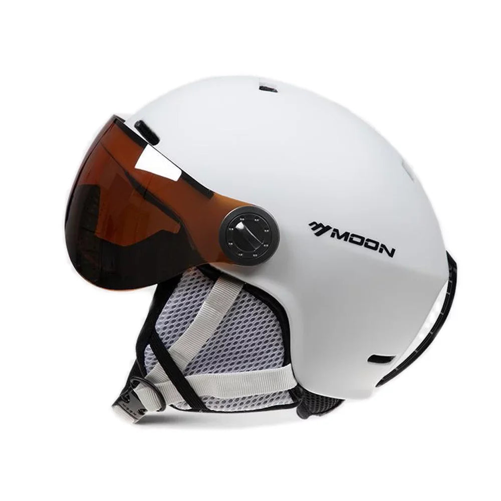 MOON Sizekiing Sizenowboard Sizekateboard Helmets - Winter Windproof Cycling Sizeafety Gear