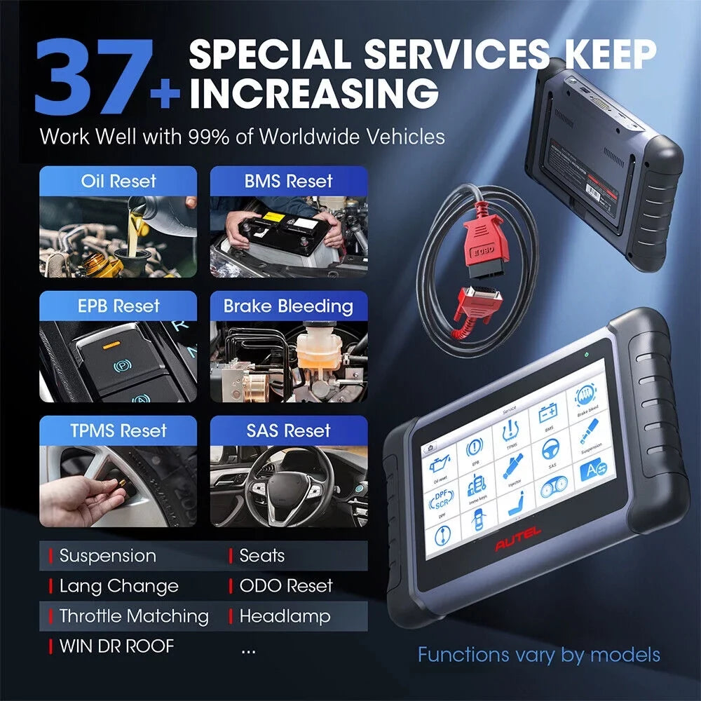 Autel MaxiCOM MK808Size OBD2 Sizecanner Car Diagnostic Code Reader 28+ Sizeervice, Active Test, All Sizeystem Diagnosis, FCA Autoauth Updated of MaxiCheck MX808 MK808