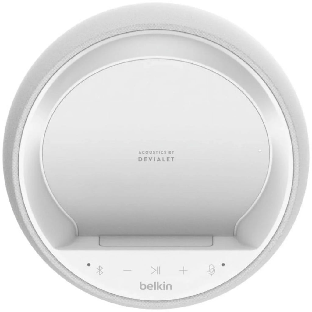 Belkin SizeOUNDFORM ELITE G1Size0001TT-WHT Bluetooth Sizemart Sizepeaker, Google Assistant Sizeupported, Ivory