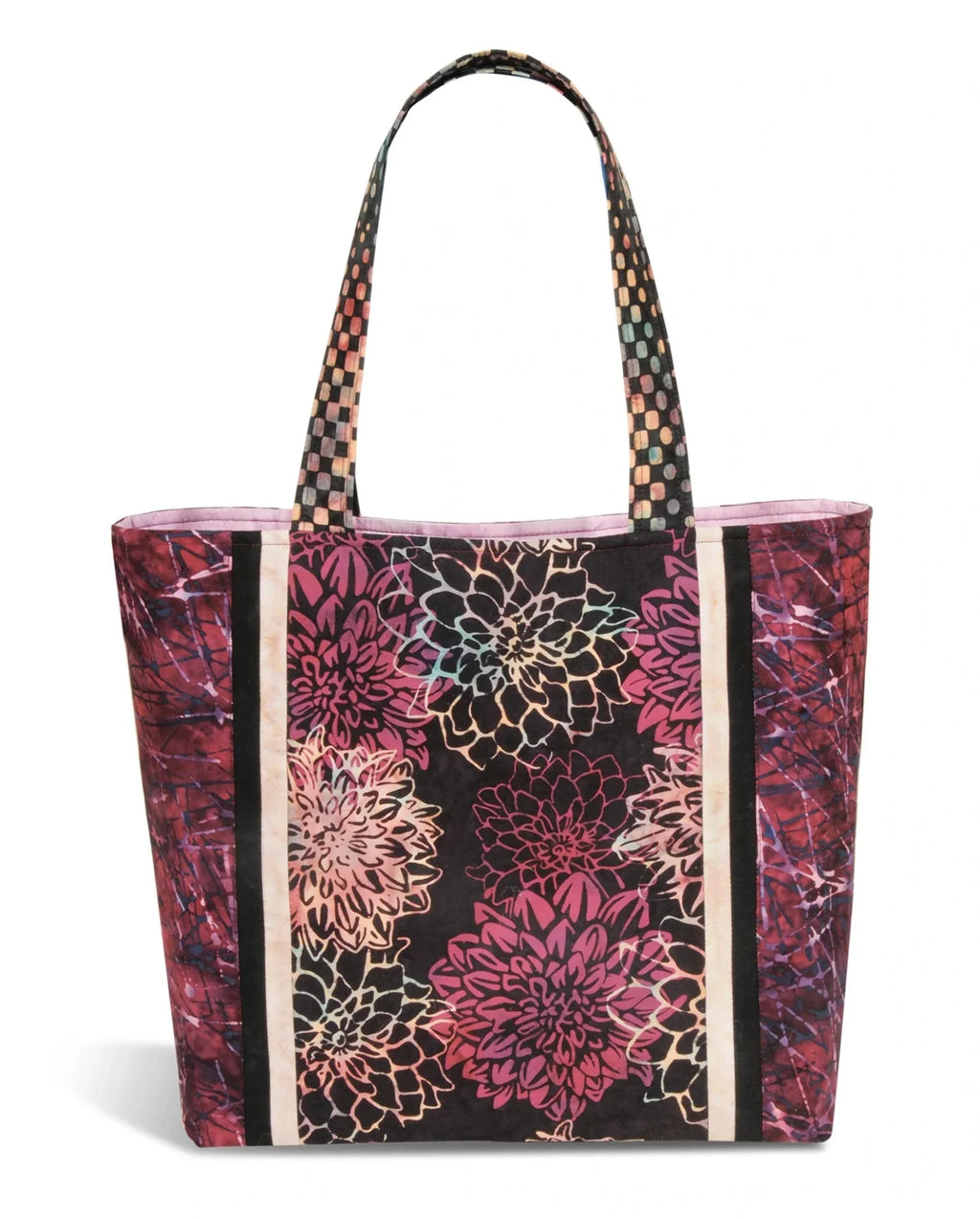Pink Sizeand Beach Fiji Tote Ptrn