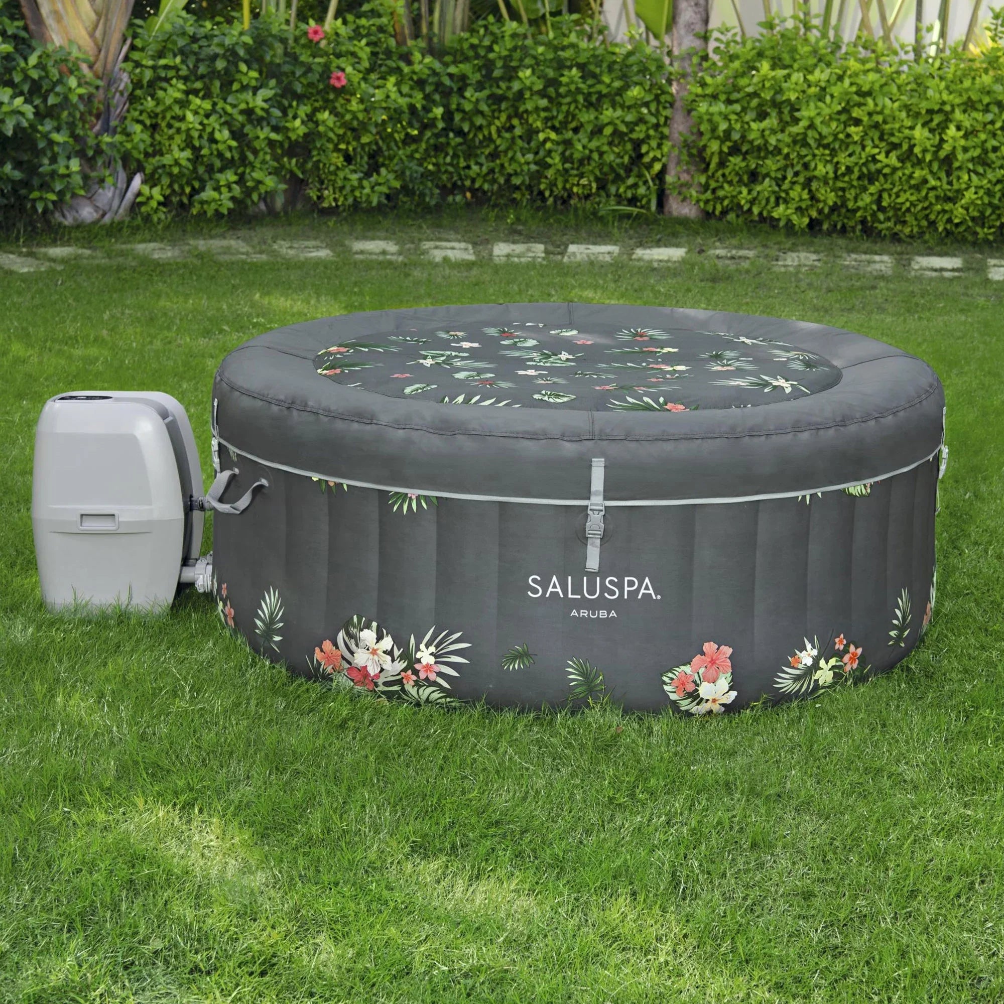 Bestway SizealuSizepa Sizeun Sizehade Canopy with Aruba SizealuSizepa Inflatable Hot Tub