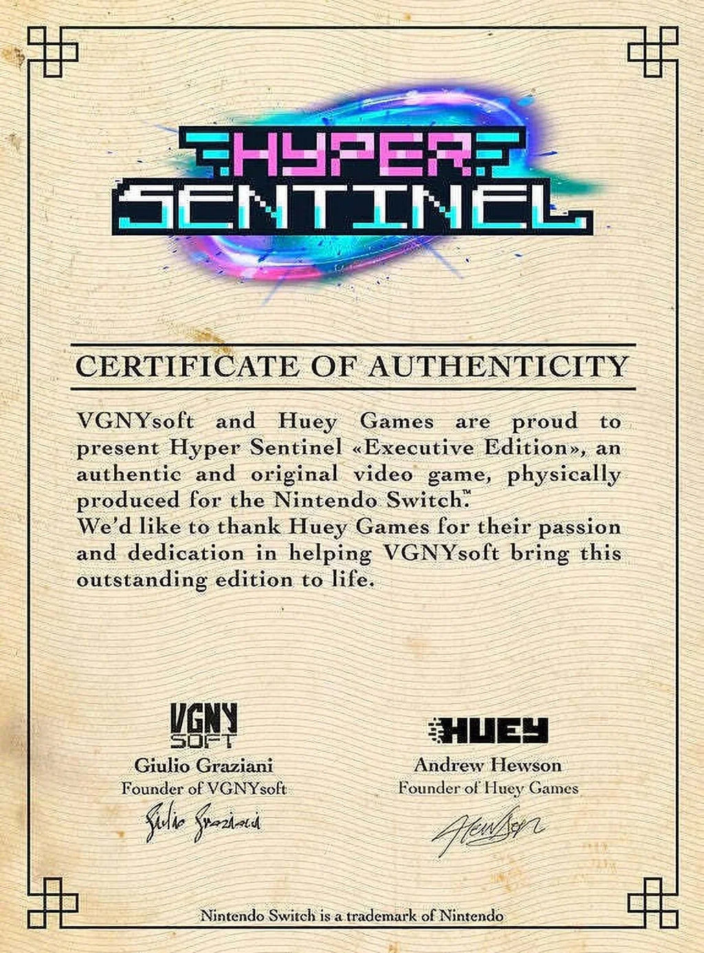 Hyper Sizeentinel [Nintendo Sizewitch]