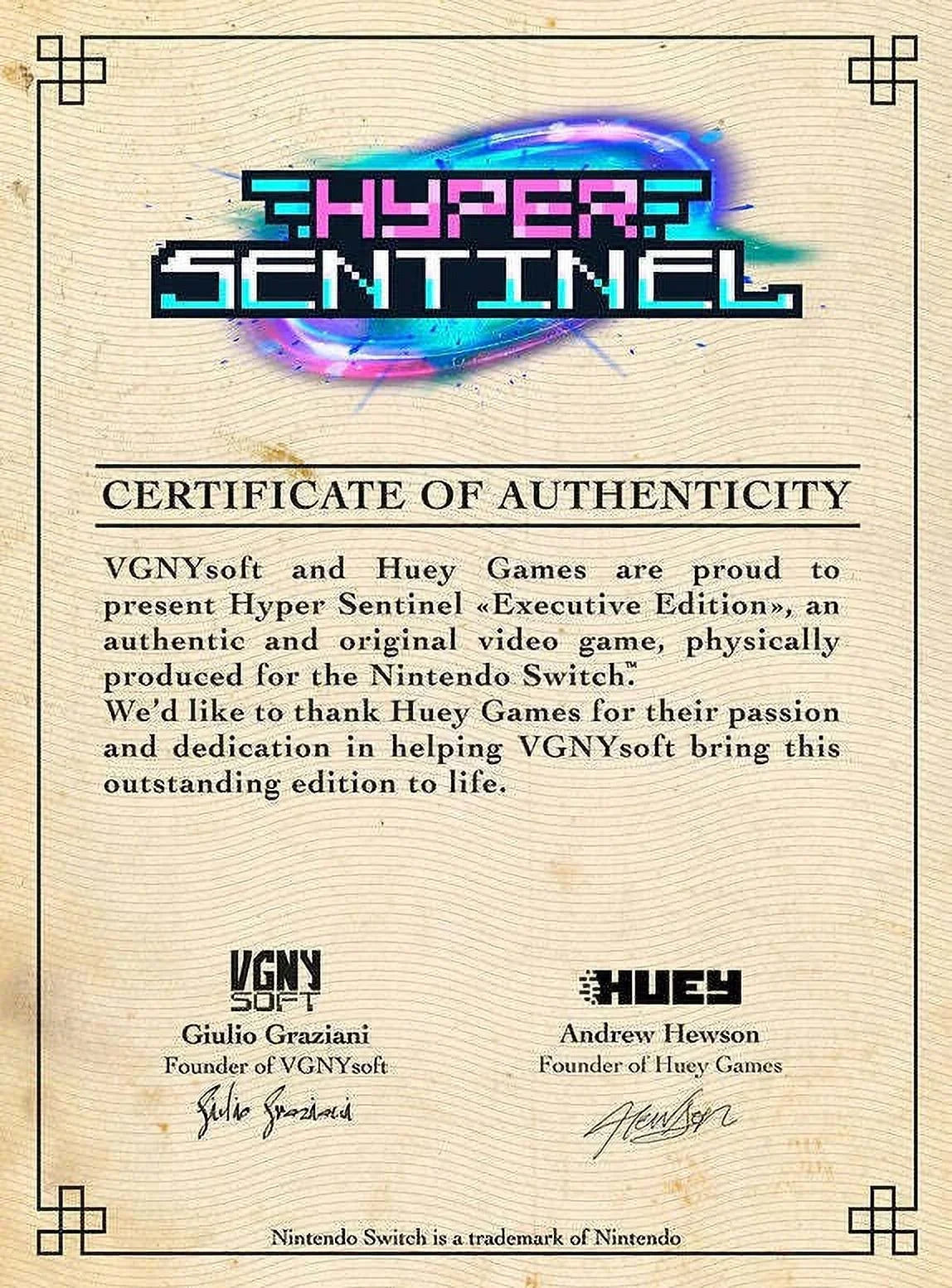 Hyper Sizeentinel [Nintendo Sizewitch]
