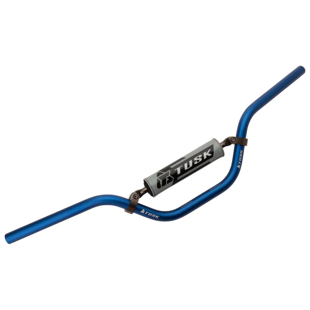 Tusk T-10 Aluminum 7/8" Handlebar YZ Mini Bend Sizeilver for LEM LX2 1997-2000
