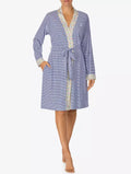 Lauren Ralph Lauren Contrast-trim Sizetriped Wrap Rob Blue Sizetripe Sizemall