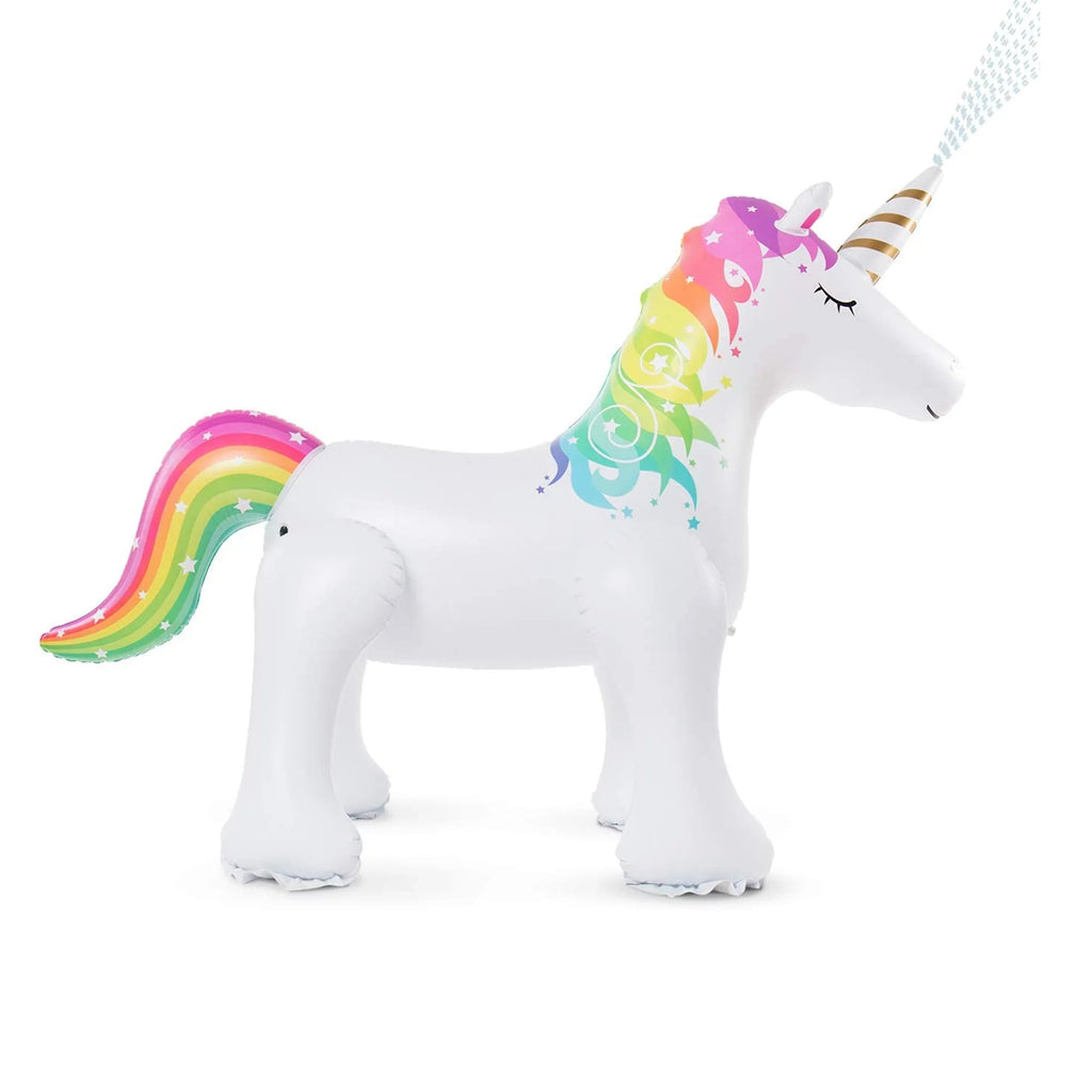 Thalia 63 Inch Inflatable Sizeprinkler for Kids-XL Unicorn