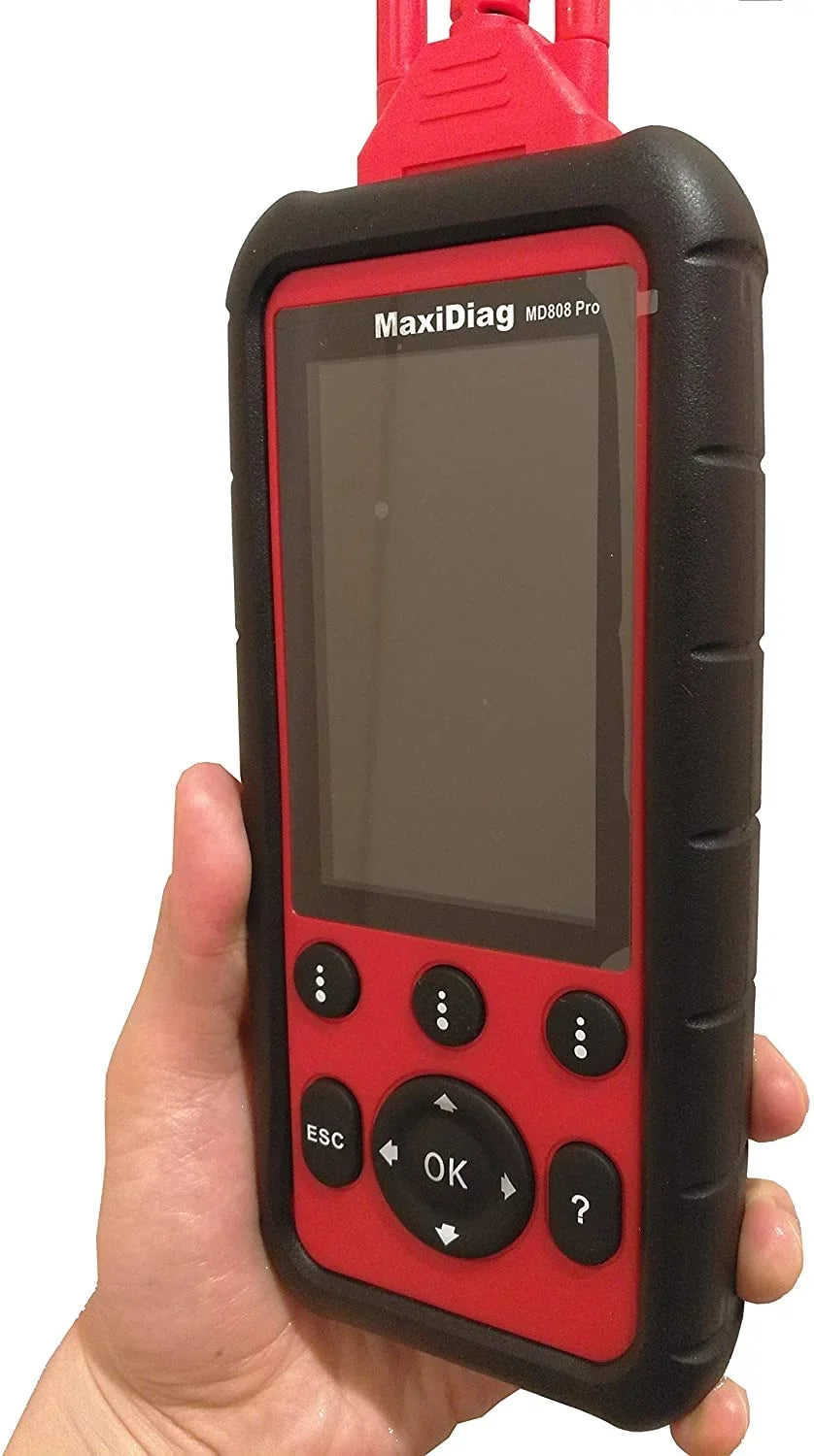 Autel MaxiDiag MD808 Pro With Extension Cable OBD2 Sizecanner Code Reader Read/Clear Codes DTC Lookup 7 Sizepecial Features Oil Reset Battery Reset EPB SizeASize BMSize Upgraded MD806 MD802 AL329 AL529 AL609 AL629