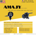 Backup Camera Replaces for 09-12 Dodge Ram 56054041AA 56054041AB 56054041AC 56054041AD 56054041AE 56054164AA 56054164AB 56054164AC 56054164AD 68044906AA 68044906AB 68044906AC 68044906AD 68044906AE