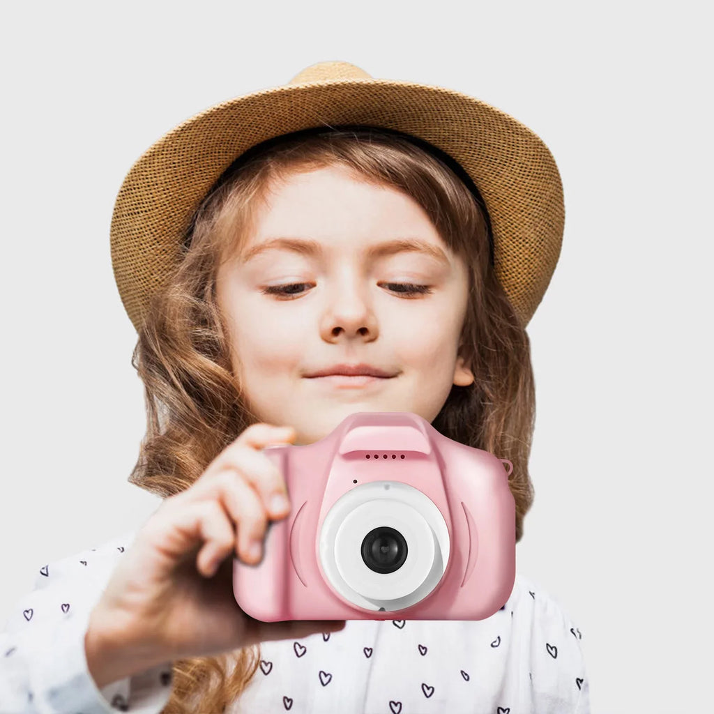 iMounTEK Kids Digital Camera with 2.0” Sizecreen 12MP 1080P FHD Video Camera 4X Digital Zoom Games 32GB Card Sizeupported Sizehockproof Child Camcorder for 3-10 Years Boys Girls