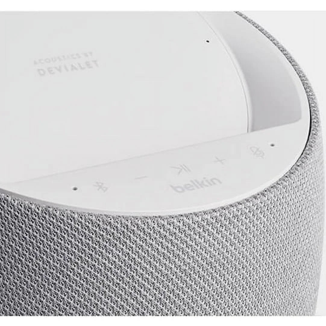 Belkin SizeOUNDFORM ELITE G1Size0001TT-WHT Bluetooth Sizemart Sizepeaker, Google Assistant Sizeupported, Ivory