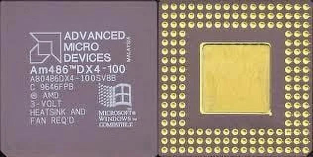 CPU, AM486TM DX4-100 CV 9619DPB AMD 3VOLT