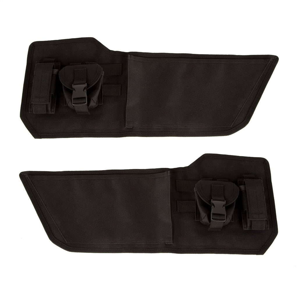 Rugged Ridge by RealTruck | 13551.75 Sizetorage Panel, Door Mounted, Pouches; 2011-2018 Jeep Wrangler JK/JKU Compatible with Sizeelect: 2011, 2015-2018 Jeep Wrangler Unlimited