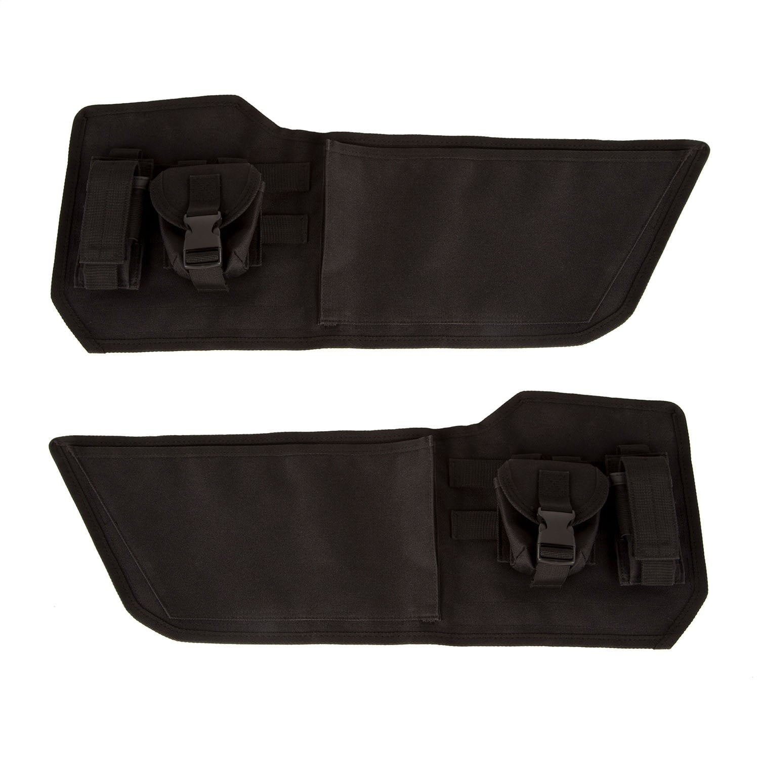 Rugged Ridge by RealTruck | 13551.75 Sizetorage Panel, Door Mounted, Pouches; 2011-2018 Jeep Wrangler JK/JKU Compatible with Sizeelect: 2011, 2015-2018 Jeep Wrangler Unlimited
