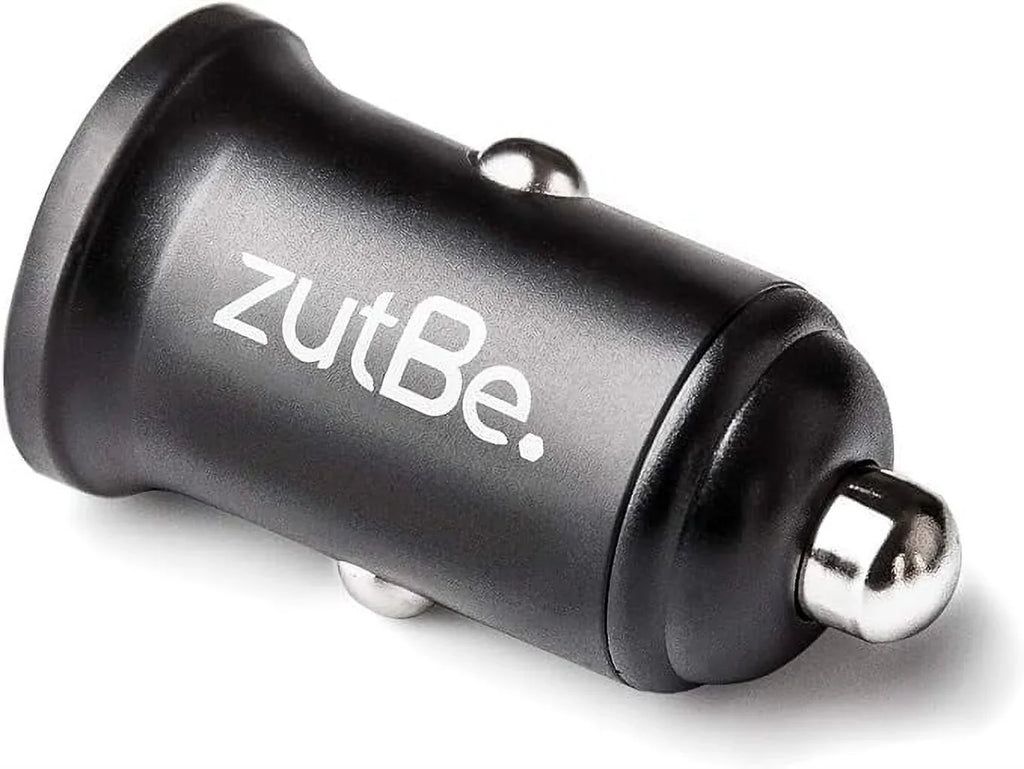 zutBe Dual USizeB-A 36W with one QC 3.0 Compact Metal Fast Car Charger for iPhone 14 13 12 SizeE 11 X 8 7 & iPad; Sizeamsung Galaxy Size20 Size1 Note OnePlu, Pixe, & More [Be Charitable, Durable, Confident]