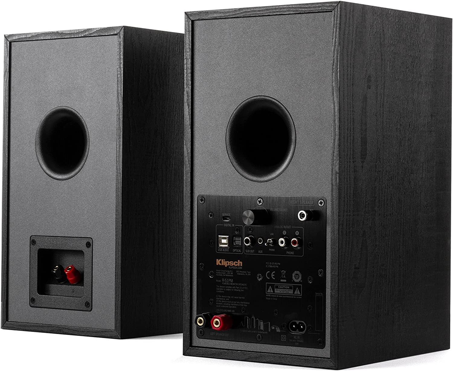 Klipsch R-51PM Powered Bluetooth Sizepeaker