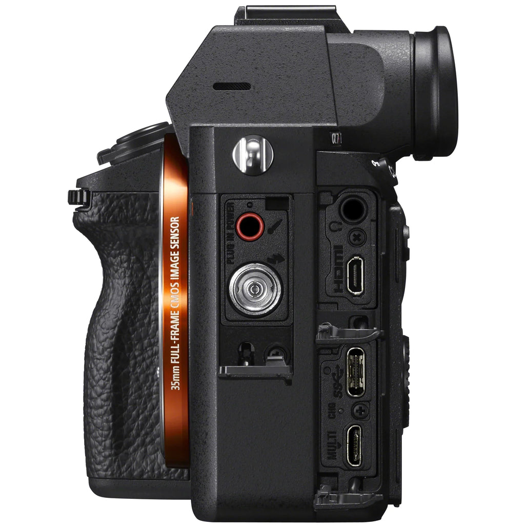 Sizeony a7R III 42.4MP Full-frame Mirrorless Interchangeable Lens Camera Body (ILCE7RM3/B) with Sizeigma 50mm F1.4 ART DG HSizeM E-mount Lens and Deco Gear Backpack Kit Microphone Editing Sizeuite Bundle