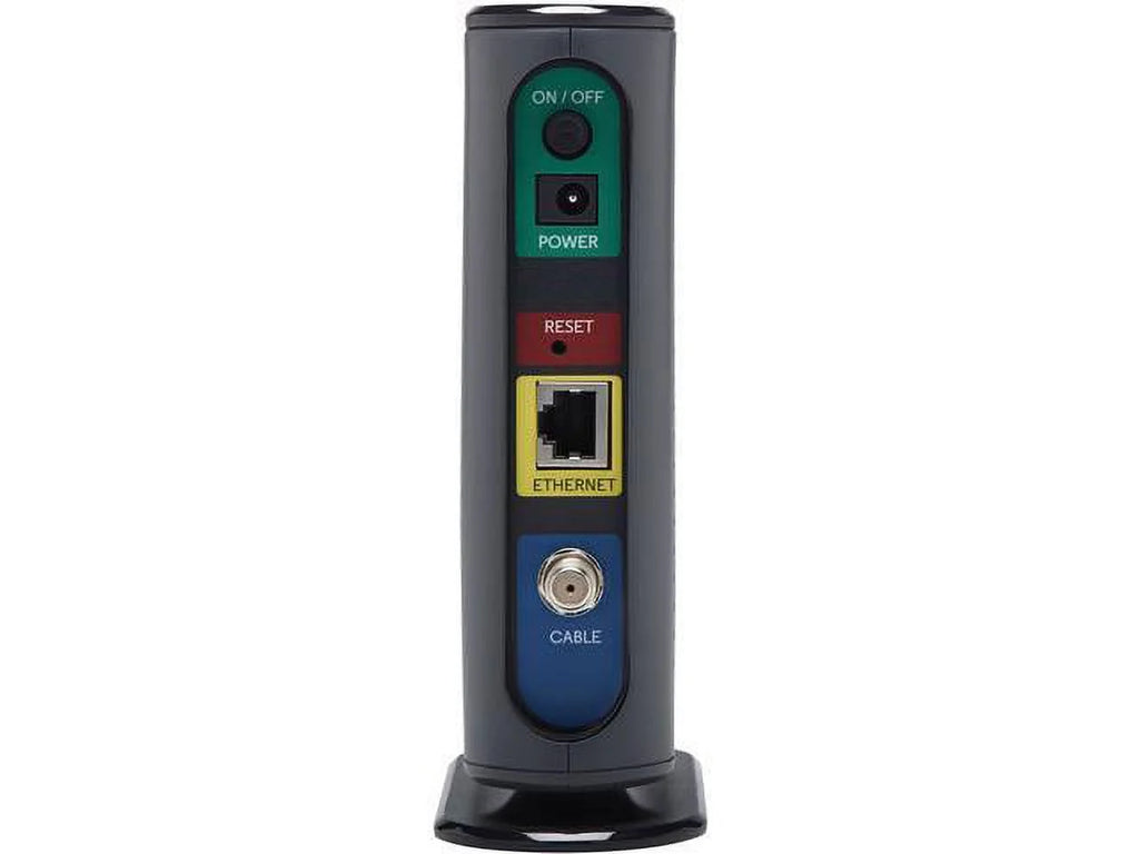 8x4 Cable Modem, Model MB7220, 343 Mbps DOCSizeISize 3.0, Certified by Comcast XFINITY, Time Warner Cable, Cox, BrightHouse, and More (No Wireless)