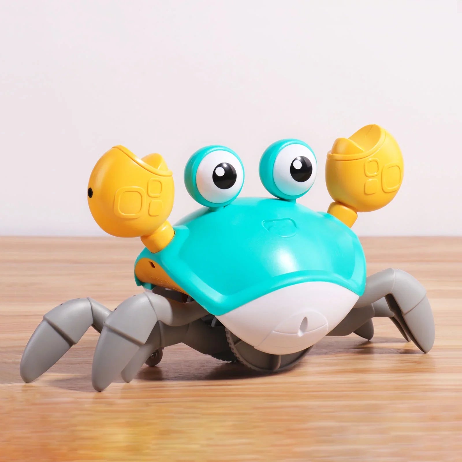 Elpis Colorful Baby Tummy Time Toy Crab For 3 4 5 6 7 8 9 10 11 12 Kids And 36 Months Old Toddlers Learning Crawl & Walking - Ideal Birthday & Christmas Gift