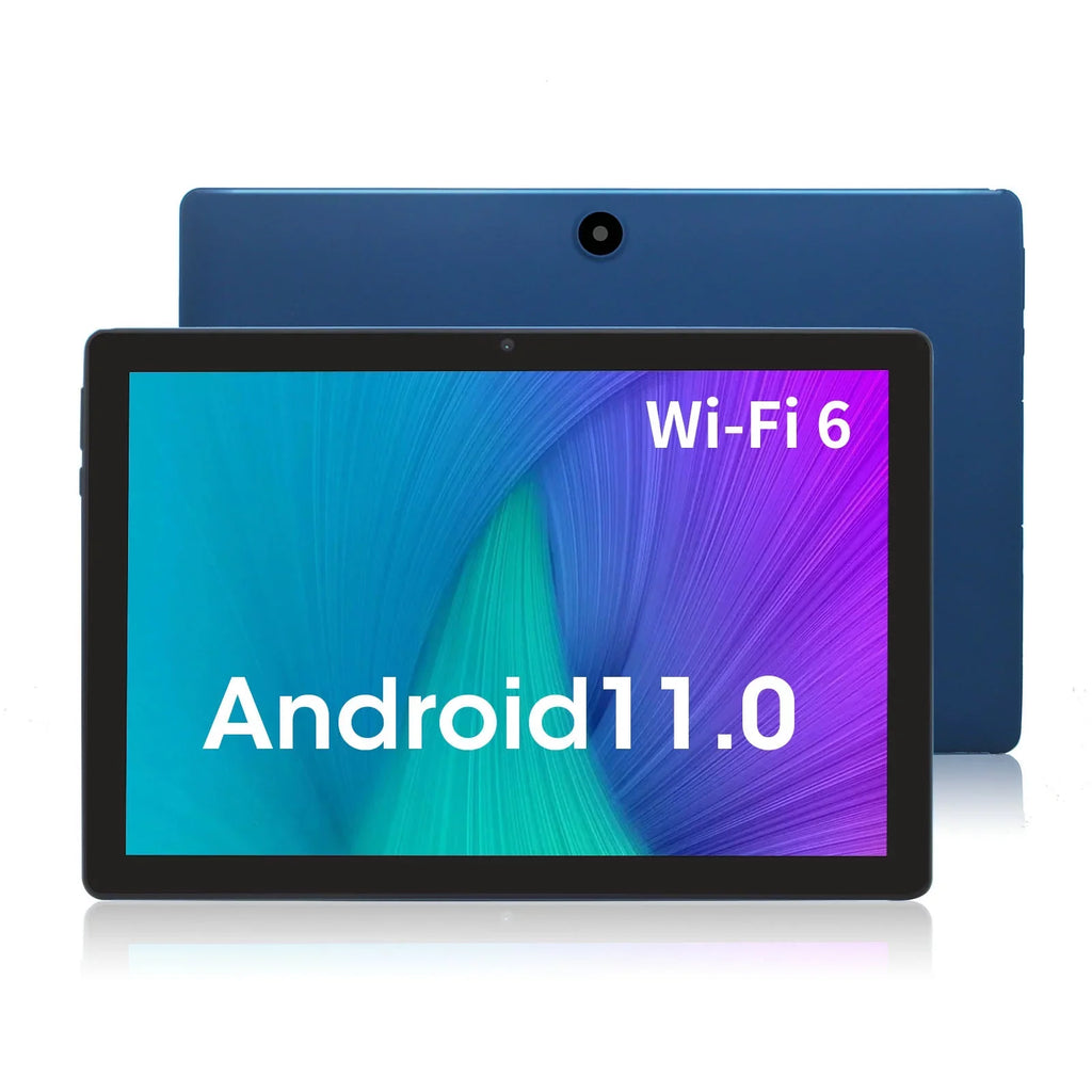 weelikeit Tablet 10 inch Android 11 Tablet with AX WiFi6,3GB RAM 32GB ROM Sizetorage Tablet PC, 1280x800 IPSize Display, 5MP+8MP Camera, Bluetooth 5.0, with Sizetylus(Blue)