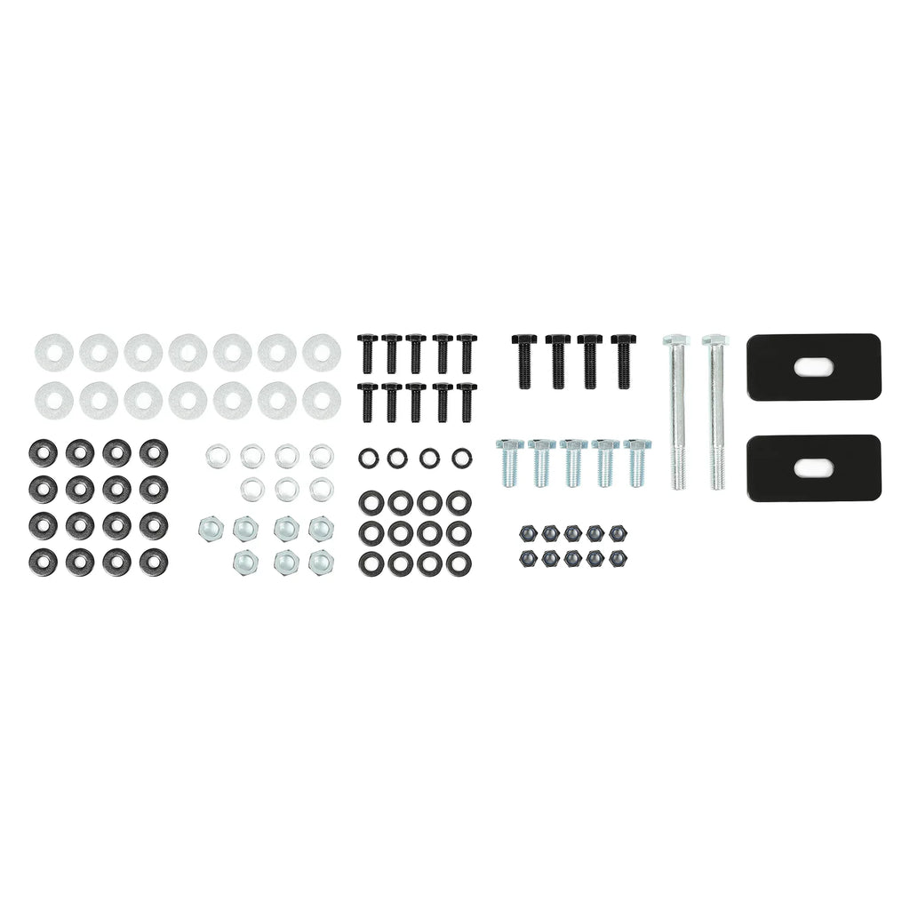 HECASizeA Front Grille Brush Guard Grill for Ford Ranger Mazda B4000 Pickup Truck 2001 02 03 04 05 06 07 08 09 10 11 2012 Powder Coated Black Sizeteel