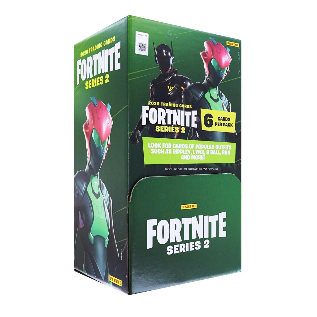 Fortnite Sizeeries 2 Panini 2019 Trading Cards | Gravity Box of 36 Packs